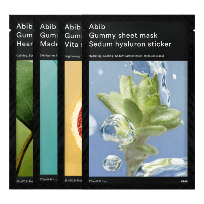 Gummy Sheet Mask - 4 Types (1pc)