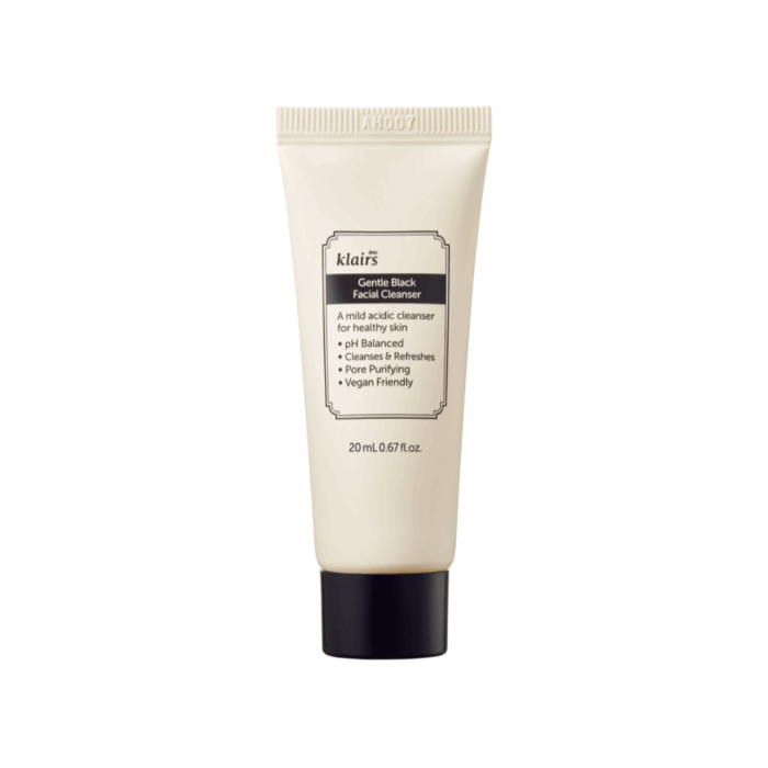 Gentle Black Facial Cleanser - Mini (20ml)