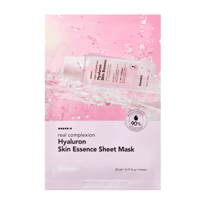 Real Complexion Hyaluron Skin Essence Sheet Mask - 1pc