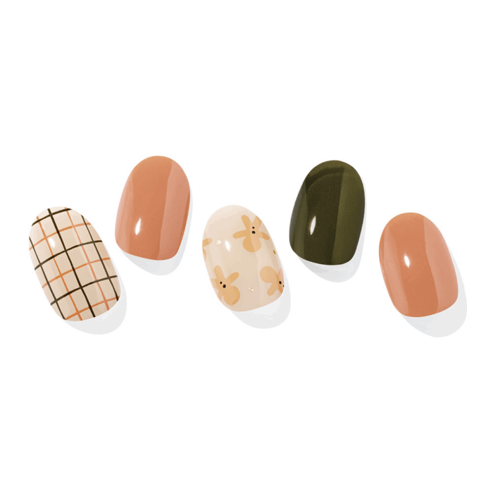 Semi-Cured Gel Nail Strips - N Cookie (30pcs)
