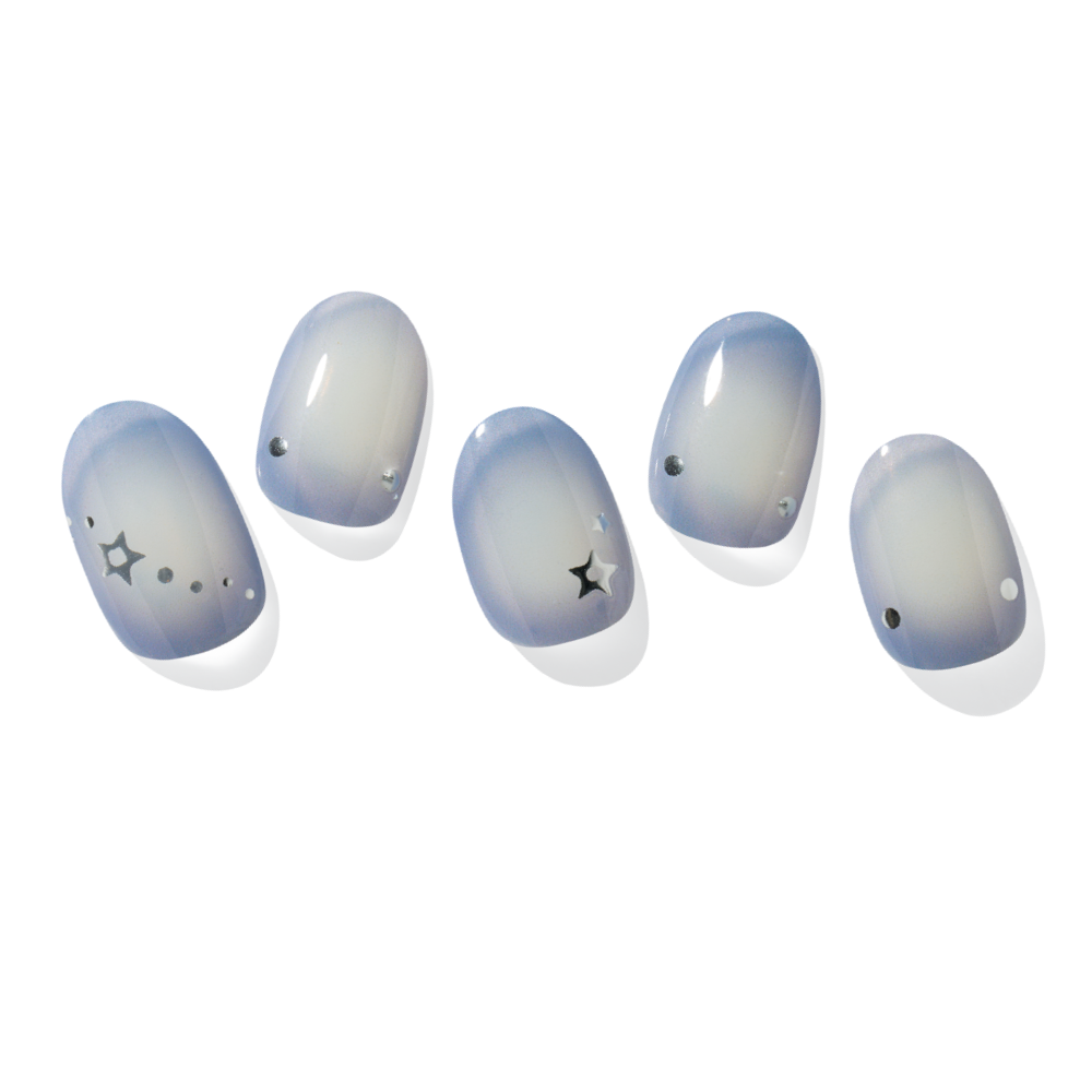 Semi-Cured Gel Nail - N Vintage Star (30pcs)