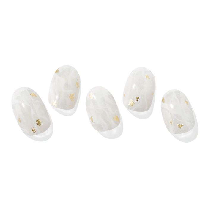 Semi-Cured Gel Nail - N Silky Marble (30pcs)
