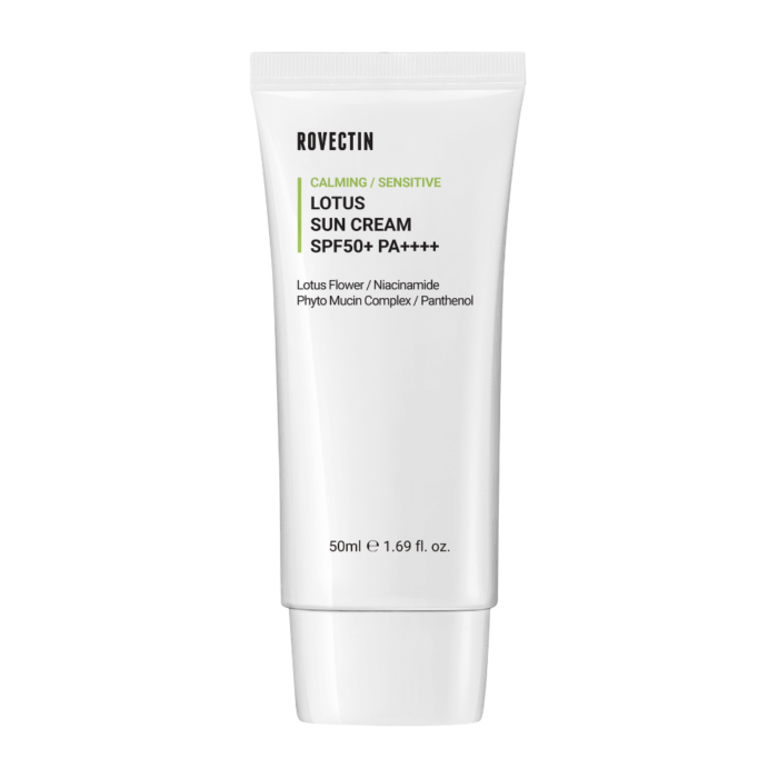 Calming Lotus Sun Cream SPF50+ (PA++++)